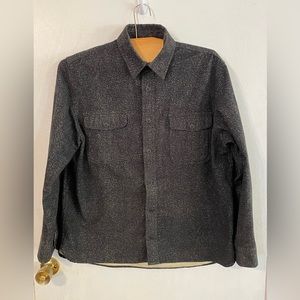 Freedom Foundry Men’s Chamois Flannel Shirt Black‎ Heather size large